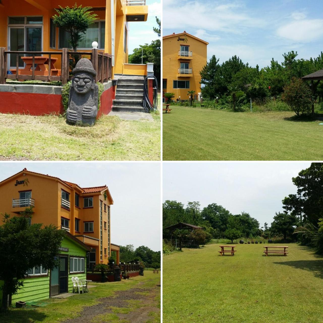 Jun House Vandrarhem Jeju Exteriör bild